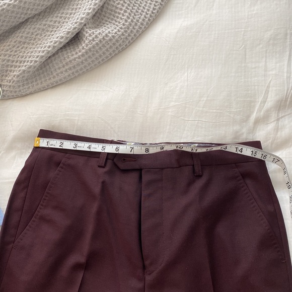 Ted baker dress pants. Plum - Picture 6 of 7